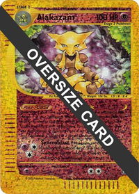 Alakazam - 1/12 (Box Topper) - Jumbo Cards (PR) #001/012 - Promo Pokémon Trading Card