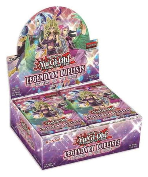 Legendary Duelists: Sisters of the Rose Booster Box trading card from Legendary Duelists: Sisters of the Rose Legendary Duelists: Sisters of the Rose Booster Box - Legendary Duelists: Sisters of the Rose YuGiOh trading card