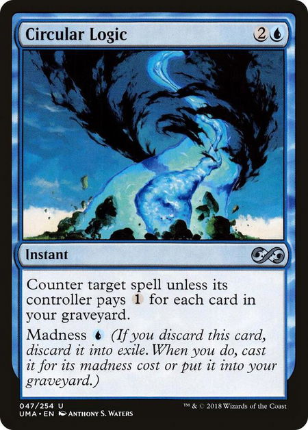 Circular Logic trading card from Ultimate Masters Circular Logic - Ultimate Masters Magic: The Gathering trading card