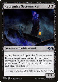 Apprentice Necromancer - Ultimate Masters (UMA) #84 - Uncommon Magic: The Gathering Trading Card