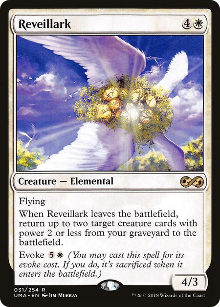 Reveillark - Ultimate Masters Magic: The Gathering trading card