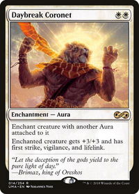 Daybreak Coronet - Ultimate Masters (UMA) #14 - Rare Magic: The Gathering Trading Card