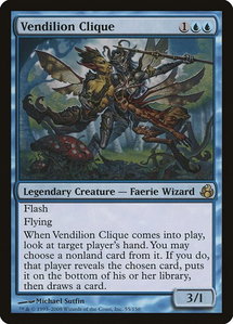 Vendilion Clique - Morningtide (MOR) #55 - Rare Magic: The Gathering Trading Card