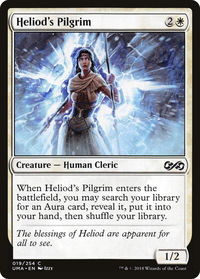 Heliod's Pilgrim - Ultimate Masters (UMA) #19 - Common Magic: The Gathering Trading Card
