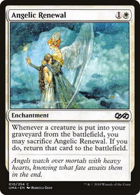 Angelic Renewal - Ultimate Masters (UMA) #10 - Common Magic: The Gathering Trading Card
