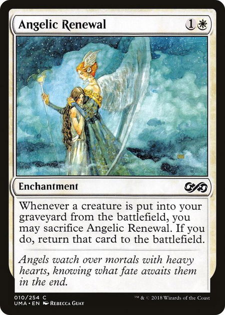 Angelic Renewal - Ultimate Masters Magic: The Gathering trading card