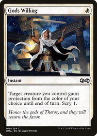 Gods Willing - Ultimate Masters (UMA) #18 - Common Magic: The Gathering Trading Card