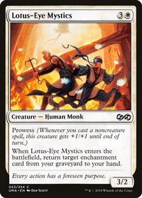 Lotus-Eye Mystics - Ultimate Masters (UMA) #23 - Common Magic: The Gathering Trading Card