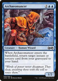 Archaeomancer - Ultimate Masters (UMA) #45 - Common Magic: The Gathering Trading Card