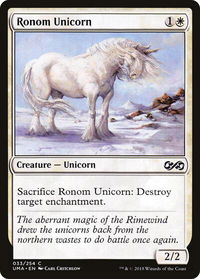 Ronom Unicorn - Ultimate Masters (UMA) #33 - Common Magic: The Gathering Trading Card