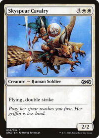 Skyspear Cavalry - Ultimate Masters (UMA) #36 - Common Magic: The Gathering Trading Card