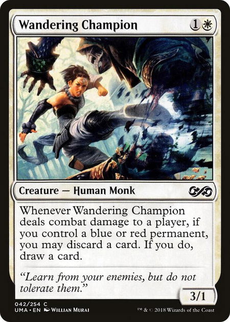 Wandering Champion - Ultimate Masters Magic: The Gathering trading card