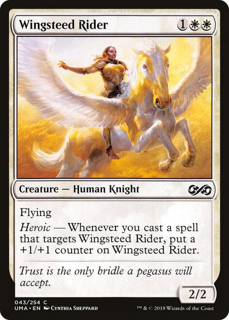 Wingsteed Rider - Ultimate Masters Magic: The Gathering trading card