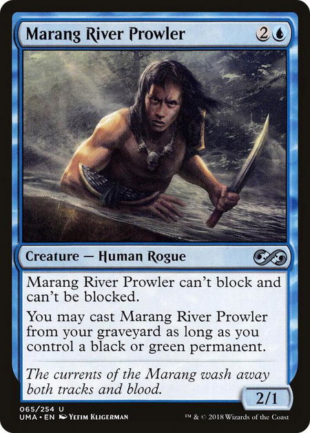 Marang River Prowler - Ultimate Masters Magic: The Gathering trading card