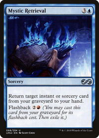 Mystic Retrieval - Ultimate Masters (UMA) #66 - Uncommon Magic: The Gathering Trading Card