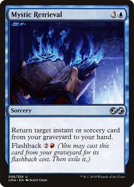 Mystic Retrieval - Ultimate Masters Magic: The Gathering trading card