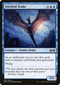 Stitched Drake - Ultimate Masters (UMA) #72 - Common Magic: The Gathering Trading Card