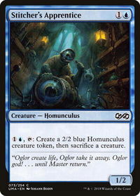 Stitcher's Apprentice - Ultimate Masters (UMA) #73 - Common Magic: The Gathering Trading Card