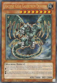 Ancient Gear Gadjiltron Dragon (Oversized) (Machine Madness) - Yu-Gi-Oh! Value Boxes (VBX) #SD10-EN001 - Ultra Rare YuGiOh Trading Card