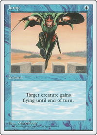 Jump - Fourth Edition (4ED) #79 - Common Magic: The Gathering Trading Card