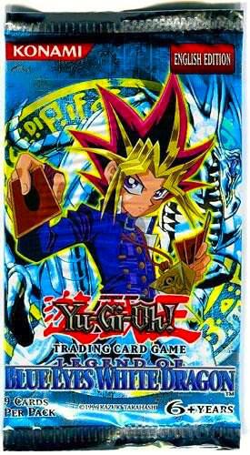 The Legend of Blue-Eyes White Dragon Booster Pack - Worldwide English [Unlimited Edition] - Legend of Blue Eyes White Dragon (Worldwide English) YuGiOh trading card