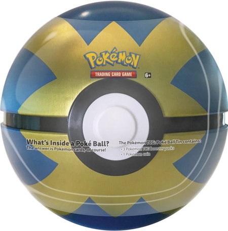 Pokemon - Poke Ball Tin - Quick Ball - Miscellaneous Cards & Products Pokémon trading card