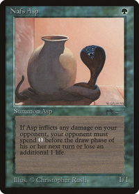 Nafs Asp (Light) - Arabian Nights (ARN) #null - Common Magic: The Gathering Trading Card