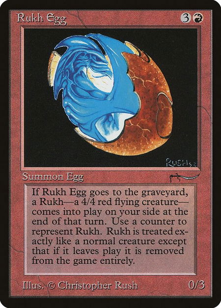 Rukh Egg (Light) - Arabian Nights Magic: The Gathering trading card