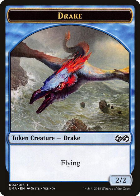 Drake Token - Ultimate Masters Magic: The Gathering trading card