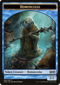 Homunculus Token - Ultimate Masters (UMA) #4 - Token Magic: The Gathering Trading Card