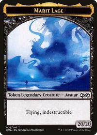 Marit Lage Token - Ultimate Masters (UMA) #6 - Token Magic: The Gathering Trading Card