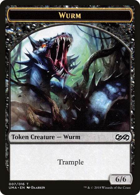 Wurm Token - Ultimate Masters Magic: The Gathering trading card