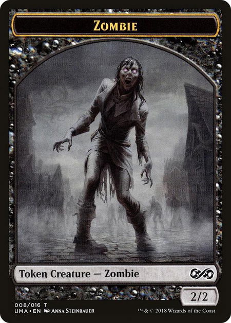 Zombie Token - Ultimate Masters Magic: The Gathering trading card