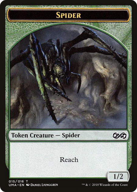 Spider Token - Ultimate Masters Magic: The Gathering trading card