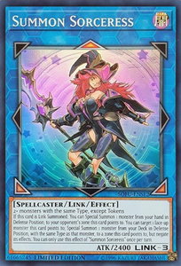 Summon Sorceress - Soul Fusion (SOFU) #SOFU-ENSE2 - Super Rare YuGiOh Trading Card