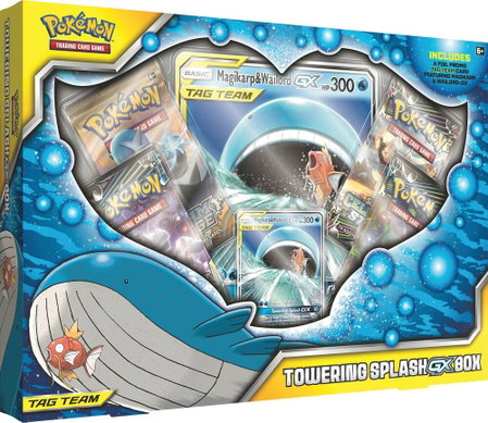 Towering Splash GX Box - SM - Team Up Pokémon trading card