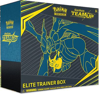 Team Up Elite Trainer Box trading card from SM - Team Up Team Up Elite Trainer Box - SM - Team Up Pokémon trading card
