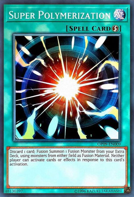 Super Polymerization trading card from OTS Tournament Pack 9 Super Polymerization - OTS Tournament Pack 9 YuGiOh trading card