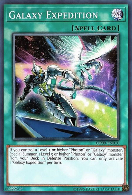 Galaxy Expedition - OTS Tournament Pack 9 YuGiOh trading card
