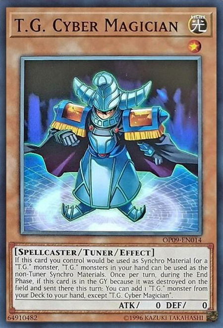 T.G. Cyber Magician - OTS Tournament Pack 9 YuGiOh trading card