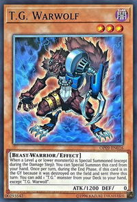 T.G. Warwolf - OTS Tournament Pack 9 (OP09) #OP09-EN016 - Common / Short Print YuGiOh Trading Card