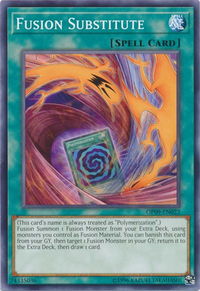 Fusion Substitute - OTS Tournament Pack 9 (OP09) #OP09-EN022 - Common / Short Print YuGiOh Trading Card
