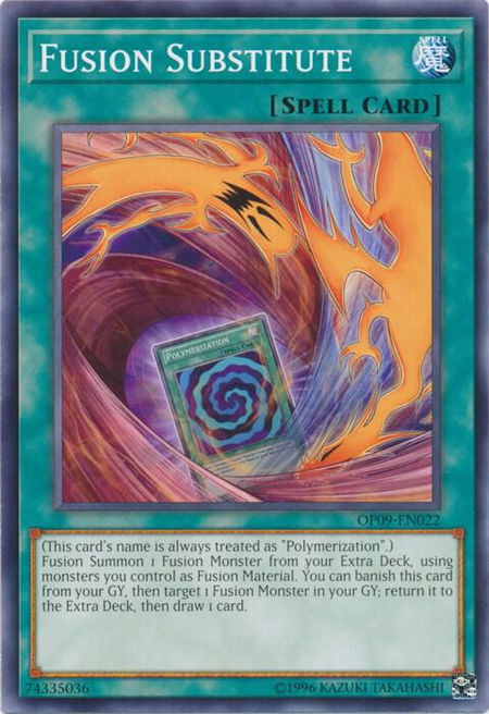 Fusion Substitute - OTS Tournament Pack 9 YuGiOh trading card