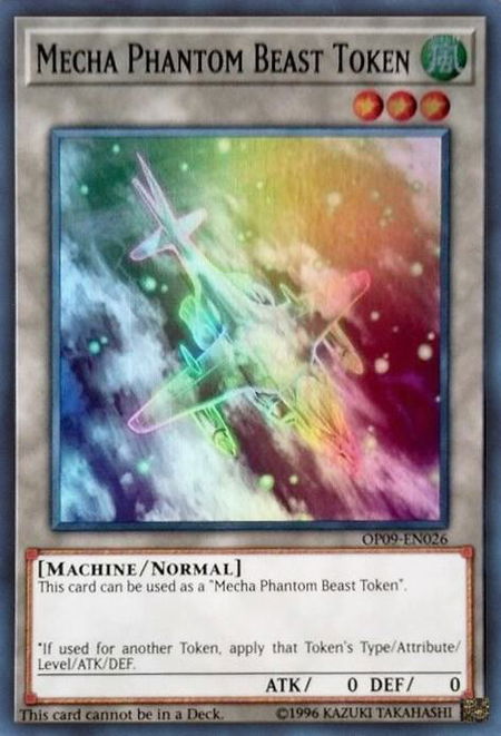 Token: Mecha Phantom Beast (B) - "Harrliard" trading card from OTS Tournament Pack 9 Token: Mecha Phantom Beast (B) - "Harrliard" - OTS Tournament Pack 9 YuGiOh trading card