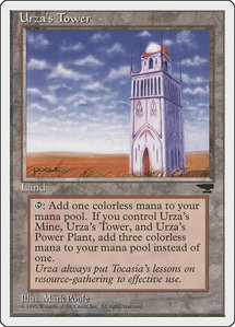 Urza's Tower (Plains) - Chronicles (CHR) #null - Uncommon Magic: The Gathering Trading Card