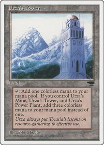 Urza's Tower (Mountains) - Chronicles (CHR) #null - Uncommon Magic: The Gathering Trading Card
