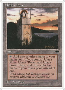 Urza's Tower (Shore) - Chronicles (CHR) #null - Uncommon Magic: The Gathering Trading Card
