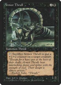 Armor Thrull (Menges) - Fallen Empires (FEM) #33c - Common Magic: The Gathering Trading Card
