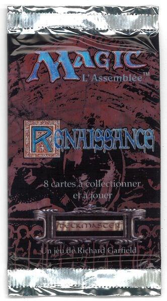 Renaissance - French Booster Pack - Renaissance Magic: The Gathering trading card