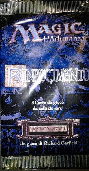 Renaissance - Italian Booster Pack - Renaissance Magic: The Gathering trading card
